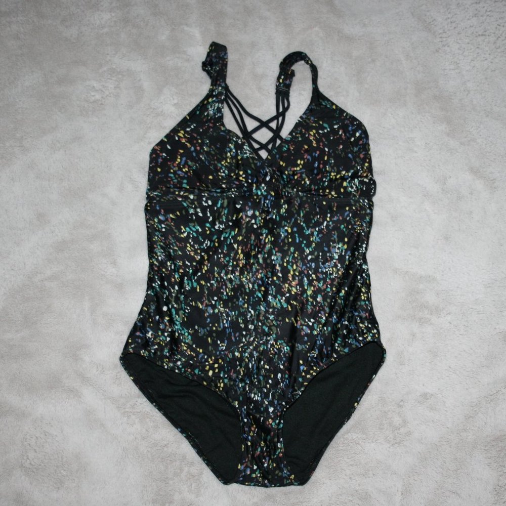 prAna KAYANA Women's Small One Piece Bathing Suit 34D Beach Resort Vacation